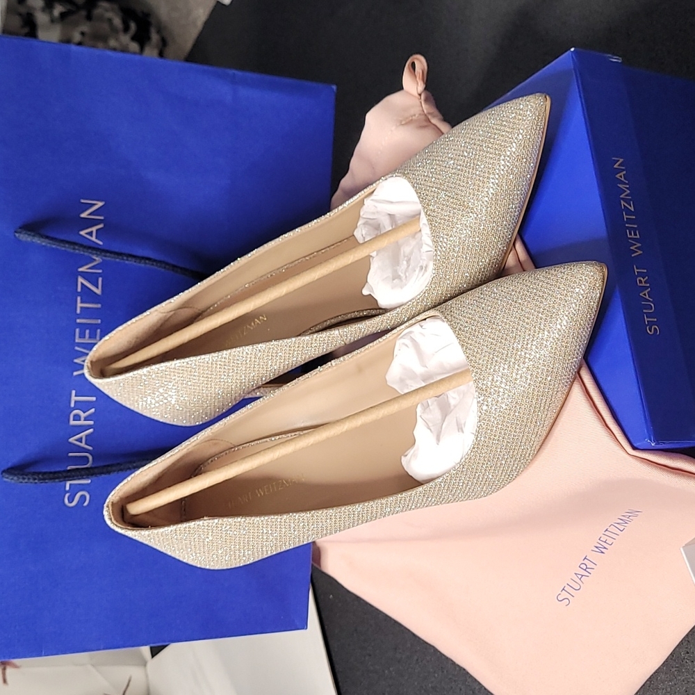 SW✨️ Sparkly Bling Bridal Heels sz 9.5B